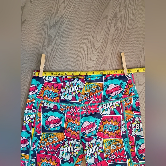 Constantly Varied Gear Comic Pop Art Colorful Womens Leggings Size Large - Picture 6 of 6